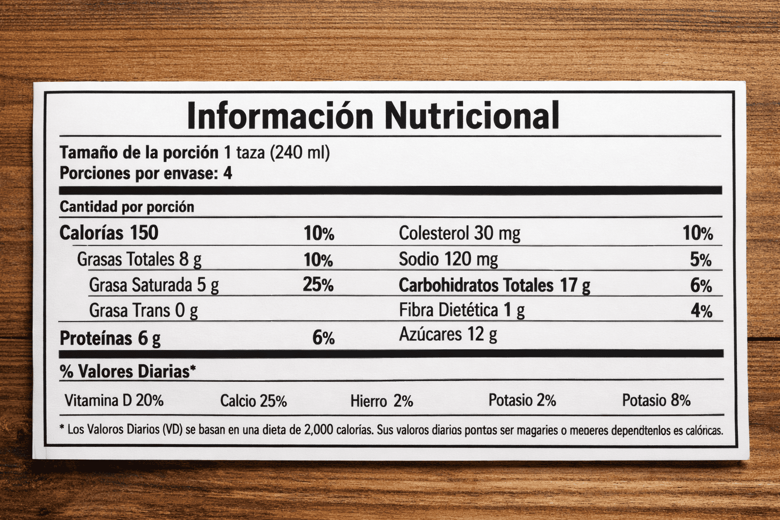Cómo leer una etiqueta nutricional sin confundirte: