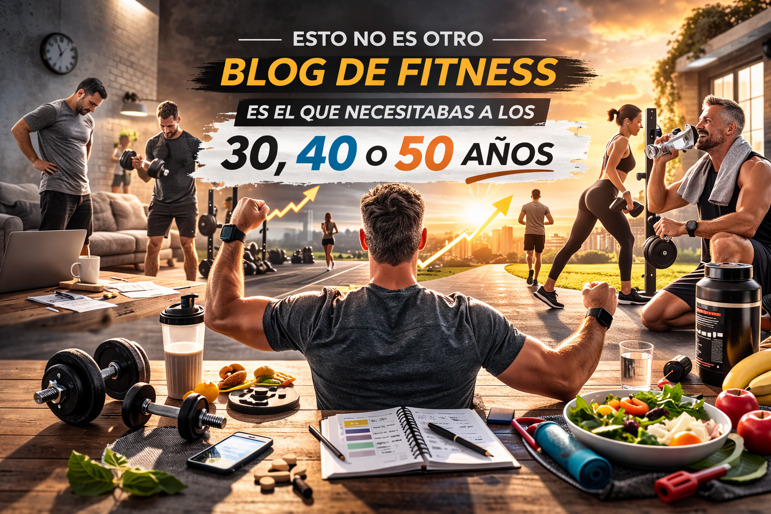 Esto no es otro blog de fitness. Es el que necesitabas a los 30, 40 o 50 años.
