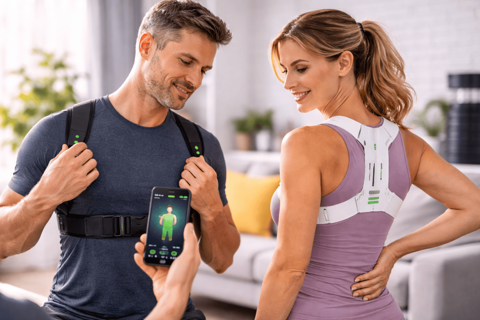 IA para corregir postura y evitar dolor de espalda en casa tras los 40